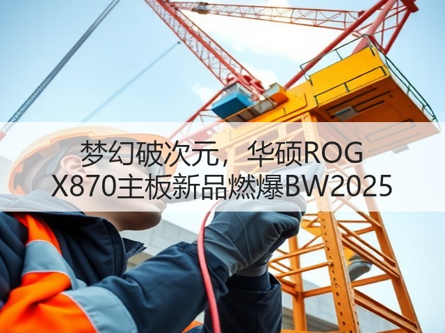 梦幻破次元,华硕ROG X870主板新品燃爆BW2025(图2) 梦幻破次元,华硕ROG X870主板新品燃爆BW2025(图2)