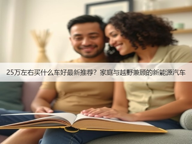 25万左右买什么车好最新推荐？家庭与越野兼顾的新能源汽车(图2)