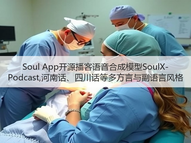 Soul App开源播客语音合成模型SoulX-Podcast,河南话、四川话等多方言与副语言风格(图2) Soul App开源播客语音合成模型SoulX-Podcast,河南话、四川话等多方言与副语言风格(图2)