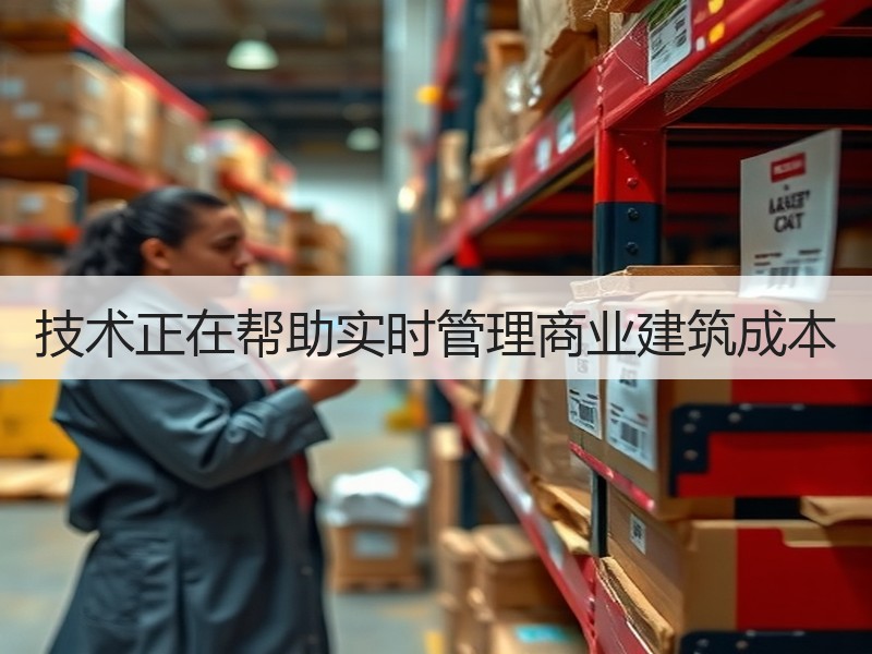 技术正在帮助实时管理商业建筑成本