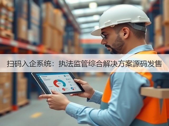 扫码入企系统:执法监管综合解决方案源码发售(图2) 扫码入企系统:执法监管综合解决方案源码发售(图2)