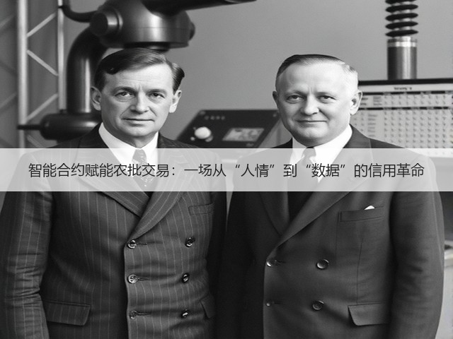 智能合约赋能农批交易:一场从“人情”到“数据”的信用革命(图1) 智能合约赋能农批交易:一场从“人情”到“数据”的信用革命(图1)