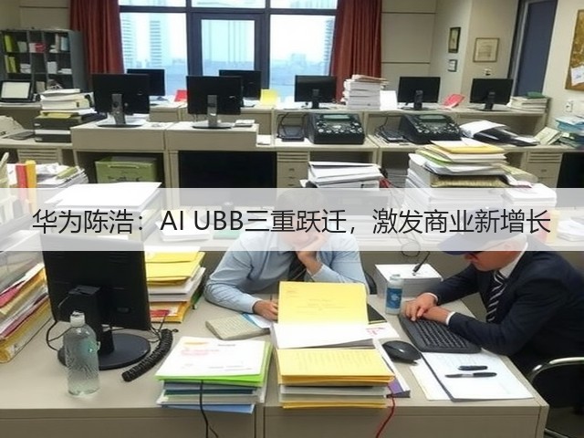 华为陈浩：AI UBB三重跃迁，激发商业新增长(图2)