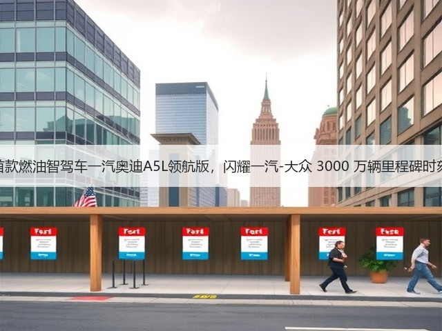 首款燃油智驾车一汽奥迪A5L领航版,闪耀一汽-大众 3000 万辆里程碑时刻(图1) 首款燃油智驾车一汽奥迪A5L领航版,闪耀一汽-大众 3000 万辆里程碑时刻(图1)