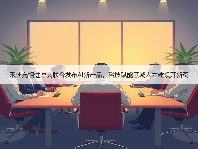 禾蛙亮相进博会联合发布AI新产品,科技赋能区域人才建设开新篇(图1) 禾蛙亮相进博会联合发布AI新产品,科技赋能区域人才建设开新篇(图1)