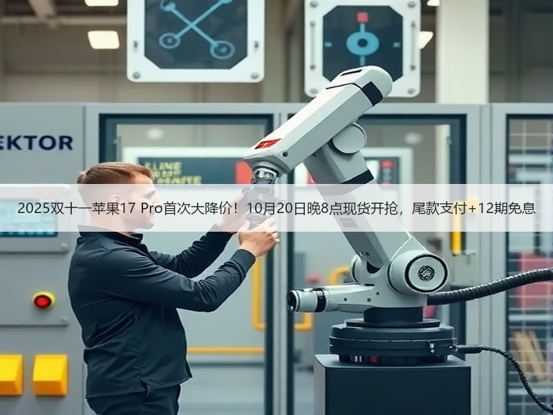 2025双十一苹果17 Pro首次大降价！10月20日晚8点