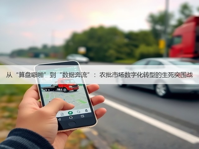 从“算盘噼啪”到“数据奔流”：农批市场数字化转型的生死突围战(图1)