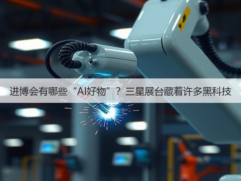 进博会有哪些“AI好物”？三星展台藏着许多黑科技