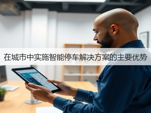 在城市中实施智能停车解决方案的主要优势(图3)