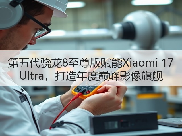 第五代骁龙8至尊版赋能Xiaomi 17 Ultra，打造年度巅峰影像旗舰(图3)