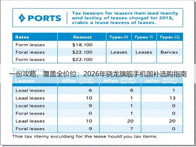 一份攻略,覆盖全价位:2026年骁龙旗舰手机国补选购指南(图2) 一份攻略,覆盖全价位:2026年骁龙旗舰手机国补选购指南(图2)