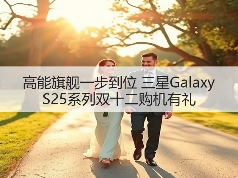 高能旗舰一步到位 三星Galaxy S25系列双十二购机有礼