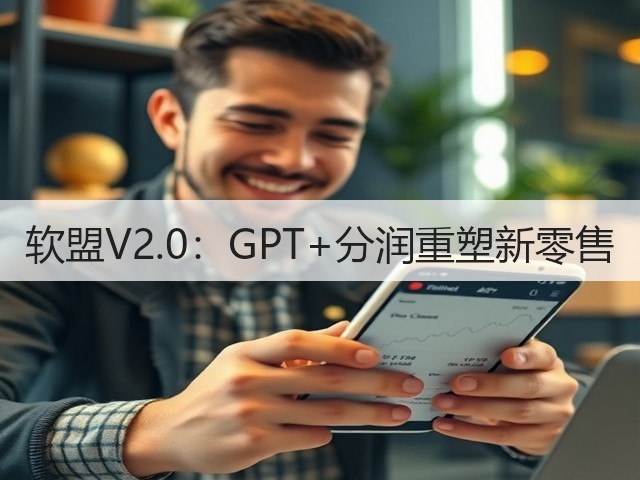 软盟V2.0:GPT+分润重塑新零售(图1) 软盟V2.0:GPT+分润重塑新零售(图1)