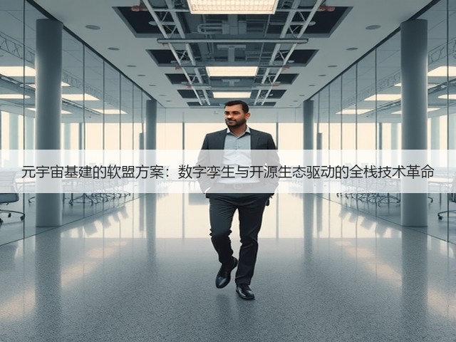 元宇宙基建的软盟方案：数字孪生与开源生态驱动的全栈技术革命(图1)