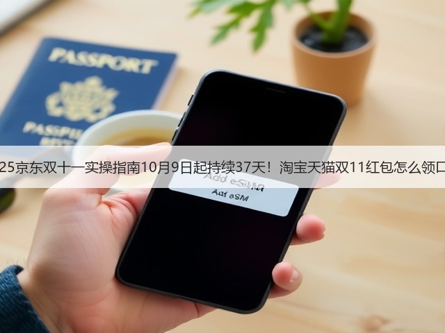 2025京东双十一实操指南10月9日起持续37天!淘宝天猫双11红包怎么领口令(图3) 2025京东双十一实操指南10月9日起持续37天!淘宝天猫双11红包怎么领口令(图3)
