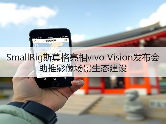 SmallRig斯莫格亮相vivo Vision发布会 助推影像场景生态建设(图3)