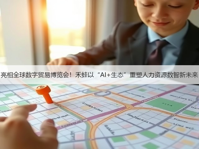 亮相全球数字贸易博览会!禾蛙以“AI+生态”重塑人力资源数智新未来(图3) 亮相全球数字贸易博览会!禾蛙以“AI+生态”重塑人力资源数智新未来(图3)