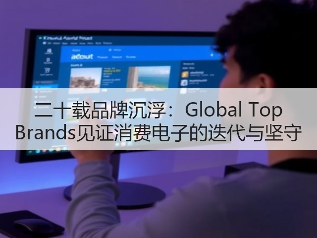 二十载品牌沉浮:Global Top Brands见证消费电子的迭代与坚守(图2) 二十载品牌沉浮:Global Top Brands见证消费电子的迭代与坚守(图2)
