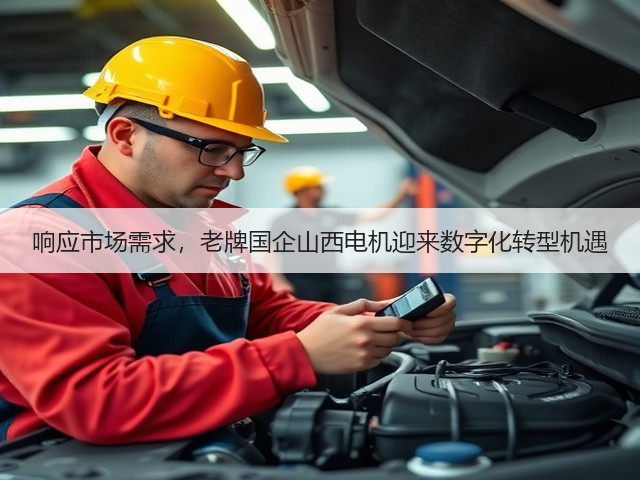 响应市场需求，老牌国企山西电机迎来数字化转型机遇(图1)