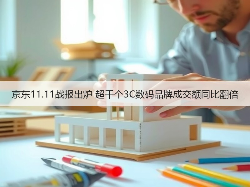 京东11.11战报出炉 超千个3C数码品牌成交额同比翻倍