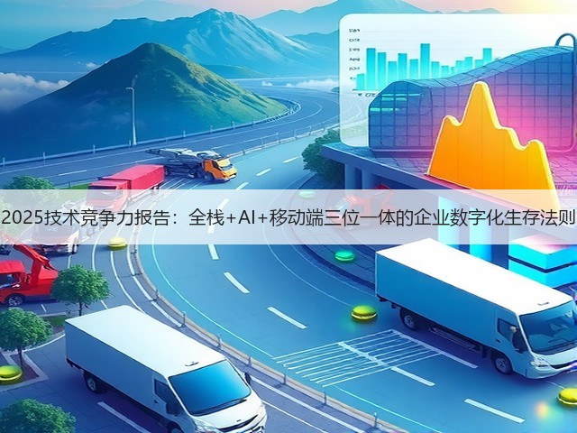 2025技术竞争力报告:全栈+AI+移动端三位一体的企业数字化生存法则(图3) 2025技术竞争力报告:全栈+AI+移动端三位一体的企业数字化生存法则(图3)
