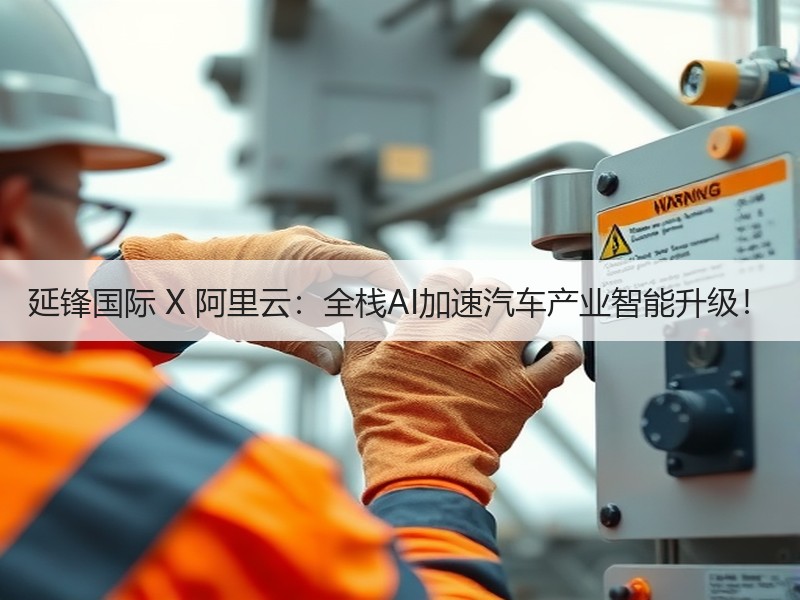 延锋国际 X 阿里云：全栈AI加速汽车产业智能升级！