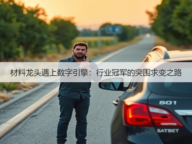 材料龙头遇上数字引擎:行业冠军的突围求变之路(图2) 材料龙头遇上数字引擎:行业冠军的突围求变之路(图2)