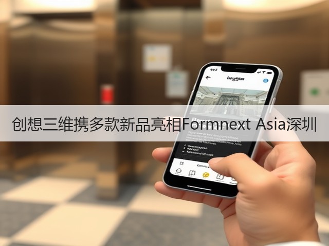 创想三维携多款新品亮相Formnext Asia深圳(图1)