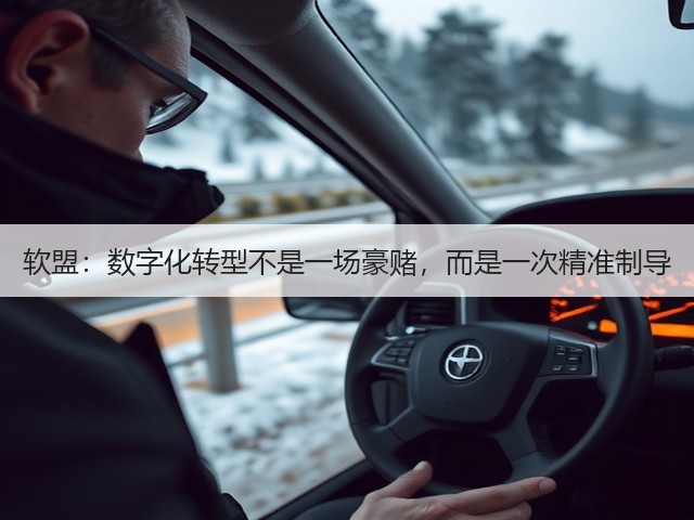 软盟:数字化转型不是一场豪赌,而是一次精准制导(图2) 软盟:数字化转型不是一场豪赌,而是一次精准制导(图2)