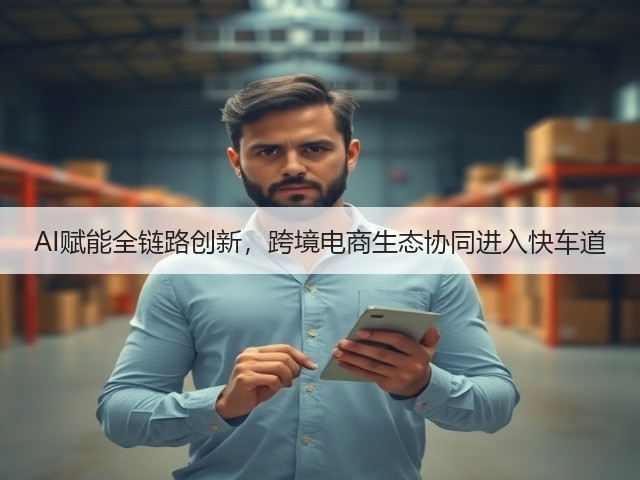 AI赋能全链路创新,跨境电商生态协同进入快车道(图1) AI赋能全链路创新,跨境电商生态协同进入快车道(图1)