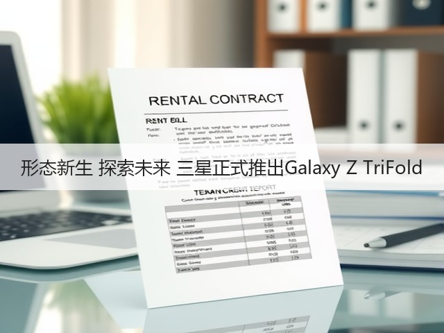 形态新生 探索未来 三星正式推出Galaxy Z TriFold(图1) 形态新生 探索未来 三星正式推出Galaxy Z TriFold(图1)