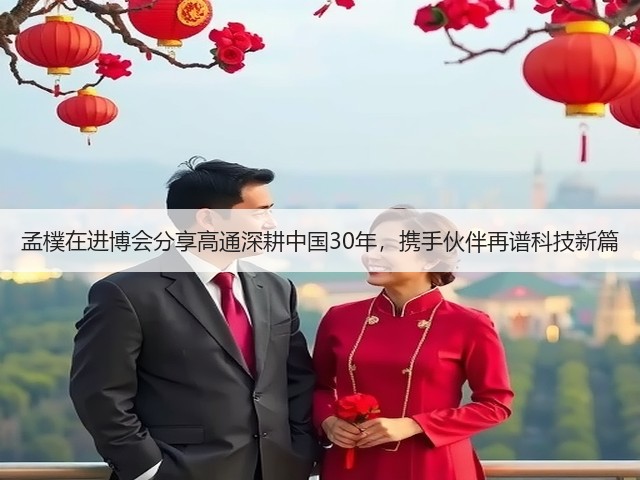 孟樸在进博会分享高通深耕中国30年,携手伙伴再谱科技新篇(图1) 孟樸在进博会分享高通深耕中国30年,携手伙伴再谱科技新篇(图1)
