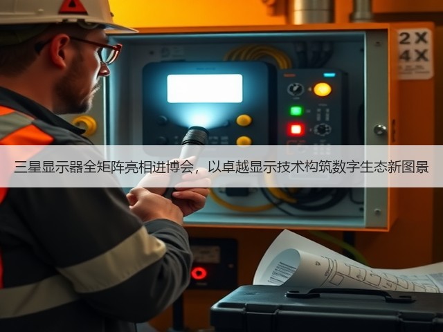 三星显示器全矩阵亮相进博会，以卓越显示技术构筑数字生态新图景(图1)