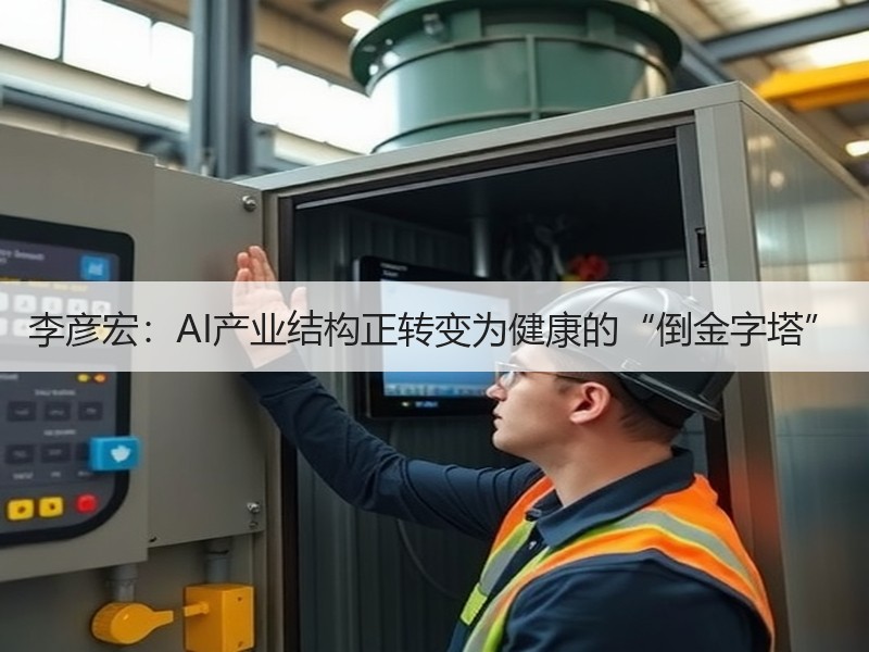 李彦宏：AI产业结构正转变为健康的“倒金字塔”