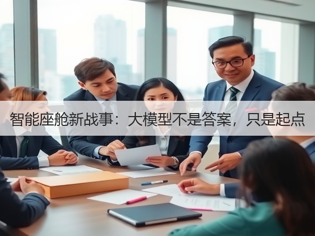 智能座舱新战事:大模型不是答案,只是起点(图1) 智能座舱新战事:大模型不是答案,只是起点(图1)