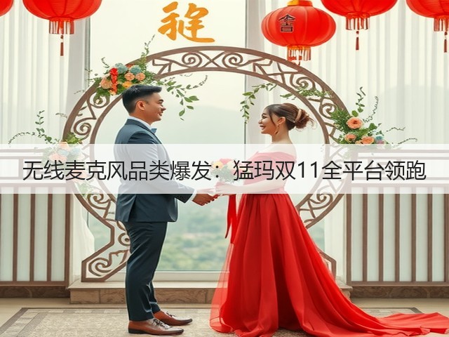 无线麦克风品类爆发:猛玛双11全平台领跑(图3) 无线麦克风品类爆发:猛玛双11全平台领跑(图3)