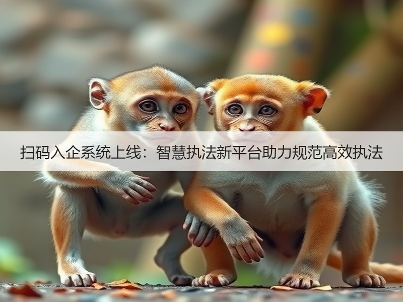扫码入企系统上线：智慧执法新平台助力规范高效执法