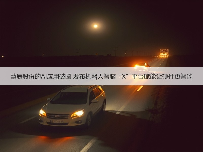 慧辰股份的AI应用破圈 发布机器人智脑“X”平台赋能让硬件更