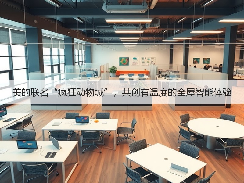美的联名“疯狂动物城”，共创有温度的全屋智能体验
