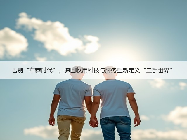 告别“草莽时代”,速回收用科技与服务重新定义“二手世界”(图3) 告别“草莽时代”,速回收用科技与服务重新定义“二手世界”(图3)