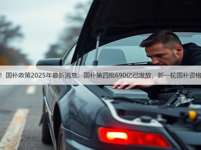 “国补”终于恢复继续!国补政策2025年最新消息:国补第四批690亿已发放,新一轮国补资格申领步骤操作教程方法(图1) “国补”终于恢复继续!国补政策2025年最新消息:国补第四批690亿已发放,新一轮国补资格申领步骤操作教程方法(图1)