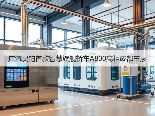 广汽昊铂首款智慧旗舰轿车A800亮相成都车展(图3) 广汽昊铂首款智慧旗舰轿车A800亮相成都车展(图3)