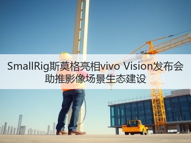 SmallRig斯莫格亮相vivo Vision发布会 助推影像场景生态建设(图3) SmallRig斯莫格亮相vivo Vision发布会 助推影像场景生态建设(图3)