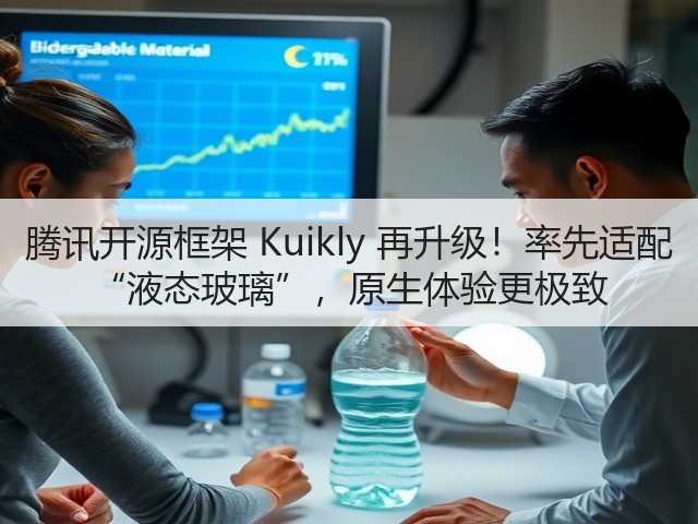 腾讯开源框架 Kuikly 再升级!率先适配 “液态玻璃”,原生体验更极致(图1) 腾讯开源框架 Kuikly 再升级!率先适配 “液态玻璃”,原生体验更极致(图1)