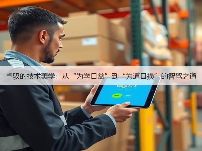 卓驭的技术美学：从“为学日益”到“为道日损”的智驾之道
