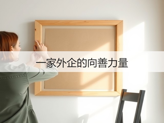一家外企的向善力量(图1) 一家外企的向善力量(图1)