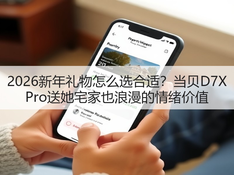2026新年礼物怎么选合适？当贝D7X Pro送她宅家也浪漫