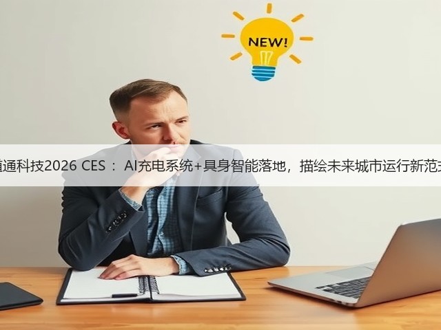 道通科技2026 CES ：AI充电系统+具身智能落地，描绘未来城市运行新范式(图1)