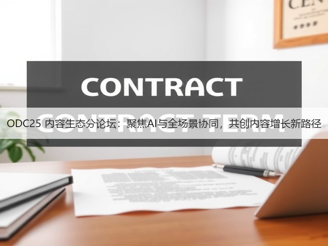 ODC25 内容生态分论坛:聚焦AI与全场景协同,共创内容增长新路径(图2) ODC25 内容生态分论坛:聚焦AI与全场景协同,共创内容增长新路径(图2)