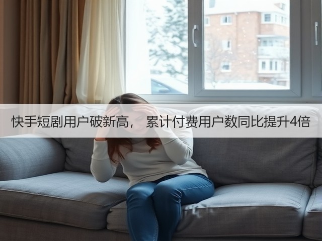 快手短剧用户破新高， 累计付费用户数同比提升4倍(图2)